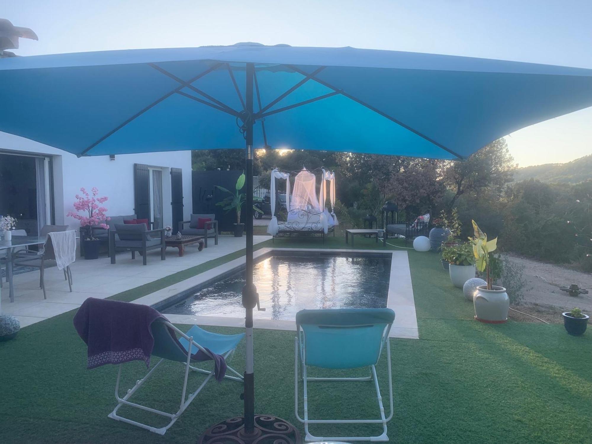 Villa Avec Piscine Privee Non Partagee Camps-la-Source Exterior foto